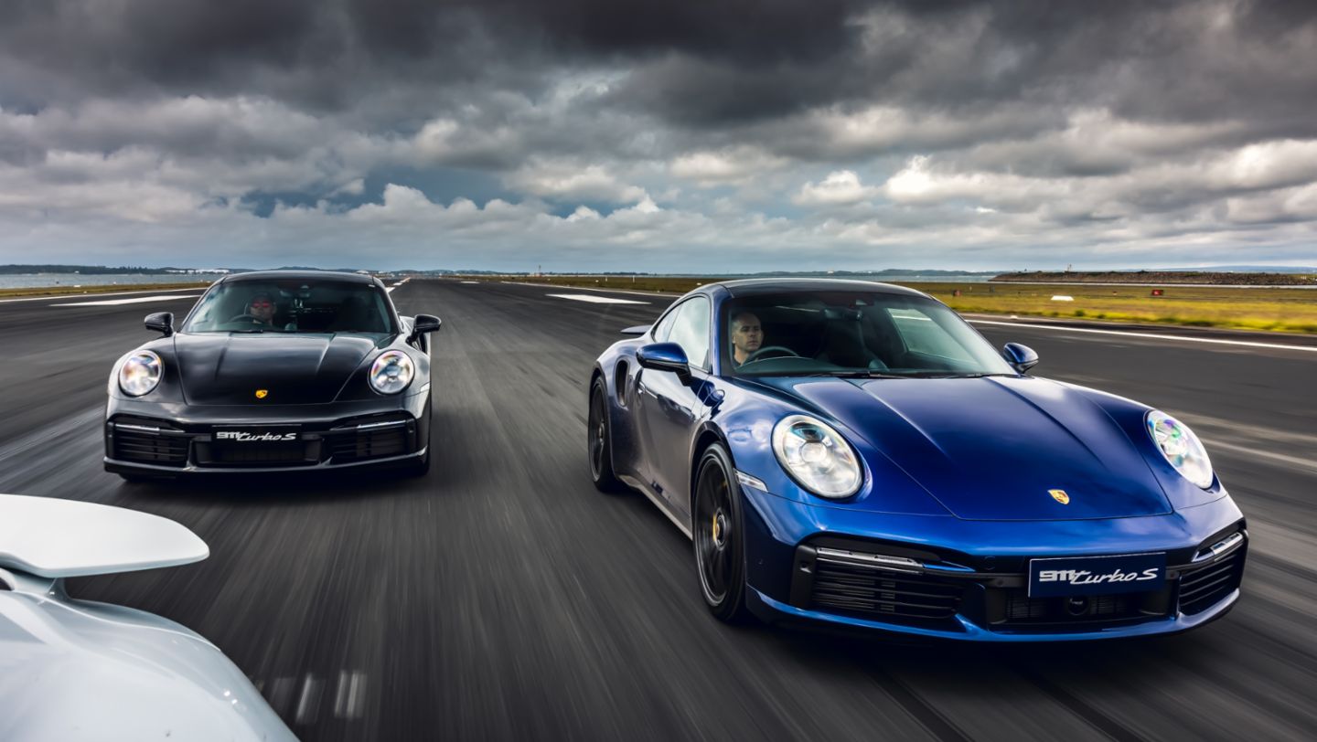 Porsche 911 Turbo S, Launch Control event, Sydney Airport, 2020, Porsche Cars Australia